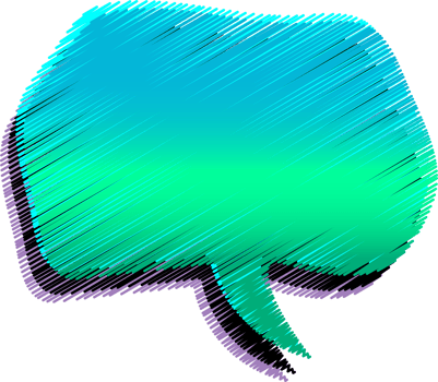 bubble speech label png