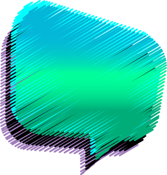 bubble speech label png