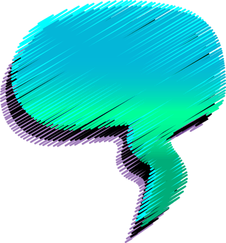 bubble speech label png