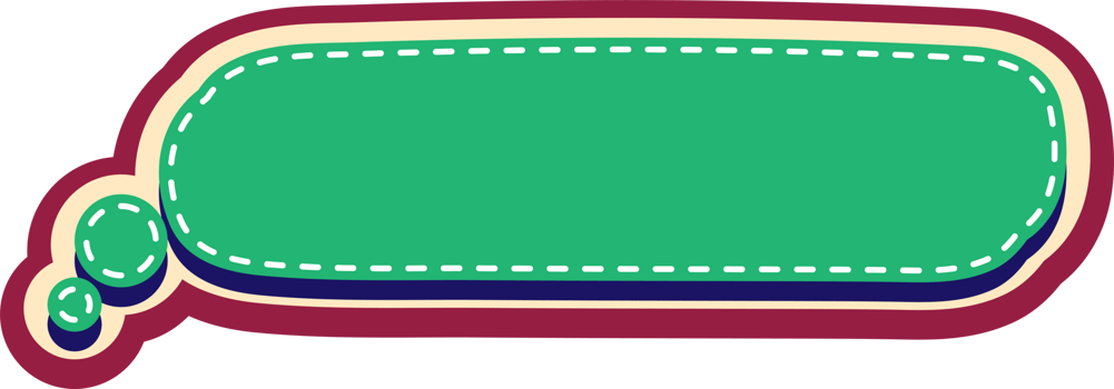 bubble speech label png