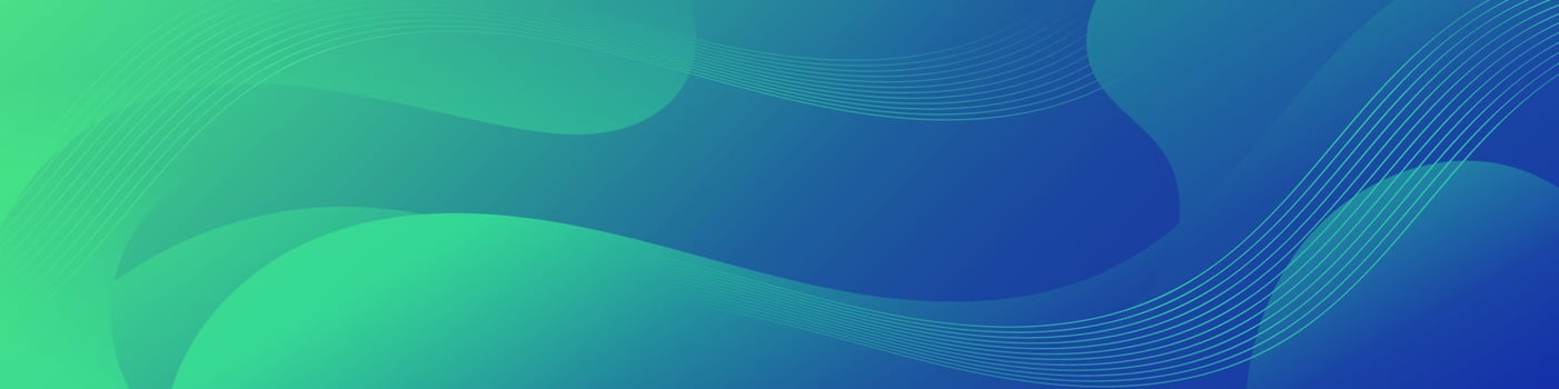 Abstract Gradient green blue liquid Wave Background vector