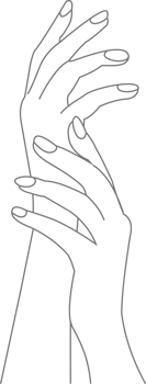 Hand model PNG