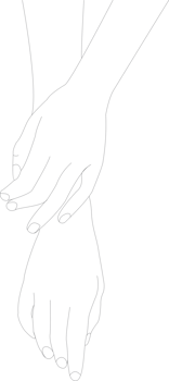 Hand model PNG