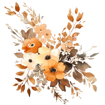 Watercolor Floral Flower Design, Watercolor Flower Arrangements Floral, Watercolor Flower Design, Flower Sublimation Floral Clipart, Wedding Decoration, png
