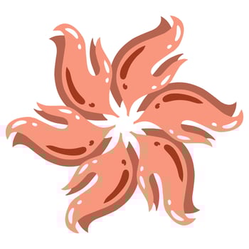 Abstract design flat element illustration vector