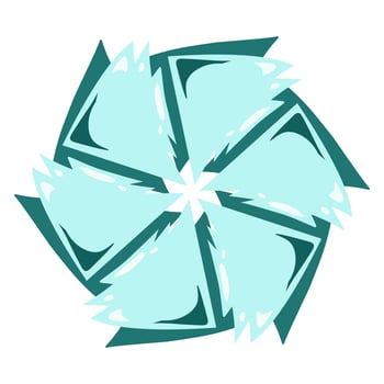 Abstract design flat element illustration vector