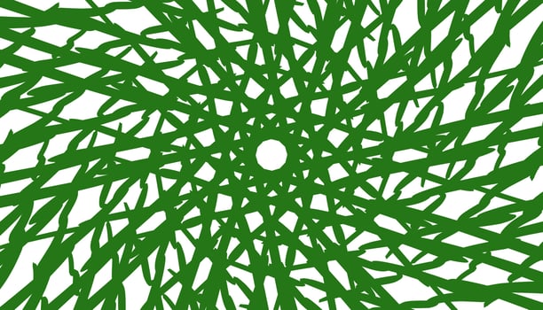 Illustration of an abstract background in shades of green vector