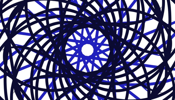 Illustration of an abstract background in blue shades vector