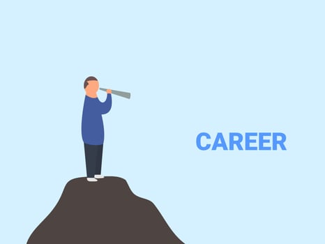 career vector illustration flat design