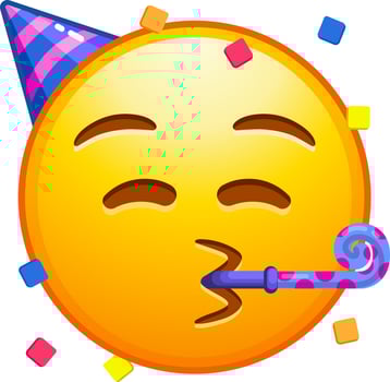 Big set of yellow emoji. Funny emoticons faces with facial expressions. vector