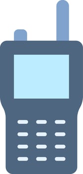 Walkie Talkie icon vector image.