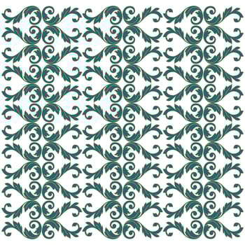 abstract background with classic floral ornament vector