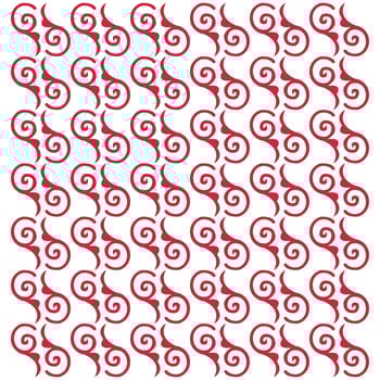 abstract background with classic floral ornament vector