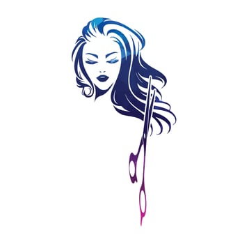 Beauty Hair Salon Logo female fashion logo vector