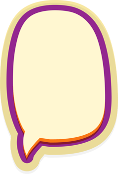 bubble speech label png