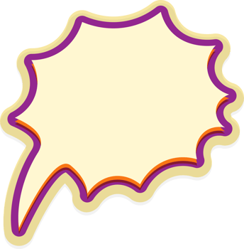 bubble speech label png