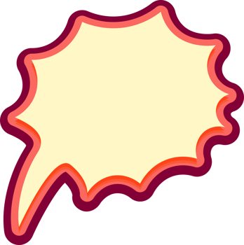 bubble speech label png