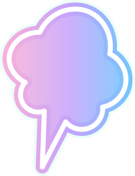 bubble speech label png