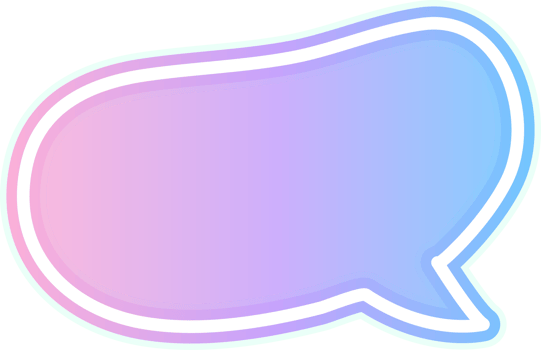 bubble speech label png