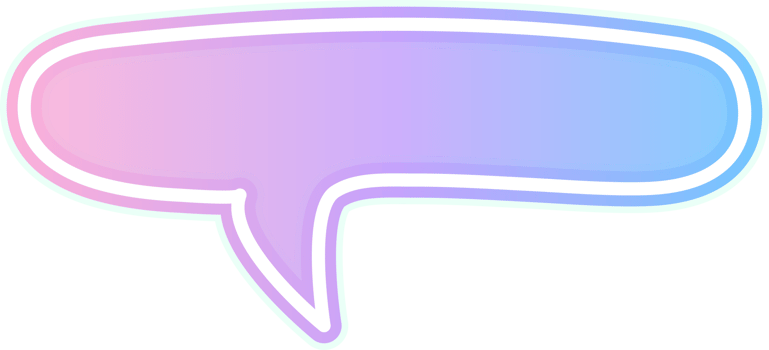 bubble speech label png