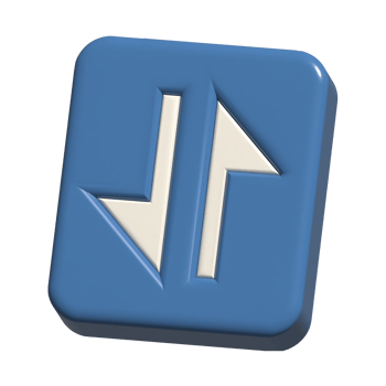 3d icon of transfer data png