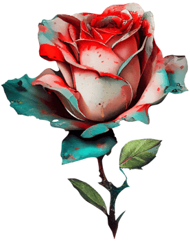 blossom rose watercolor botanical png