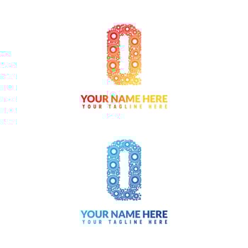 Q letter logo or q text logo and q word logo design. vector
