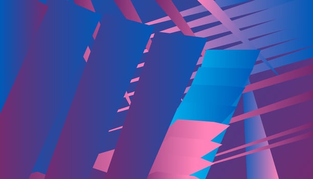 Pattern of geometric shapes and lines virtual background for online conferences, online transmissions. Colorful background for patterns. Abstract vector design illustration