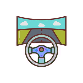 AR Games icon in vector. Illustration vector