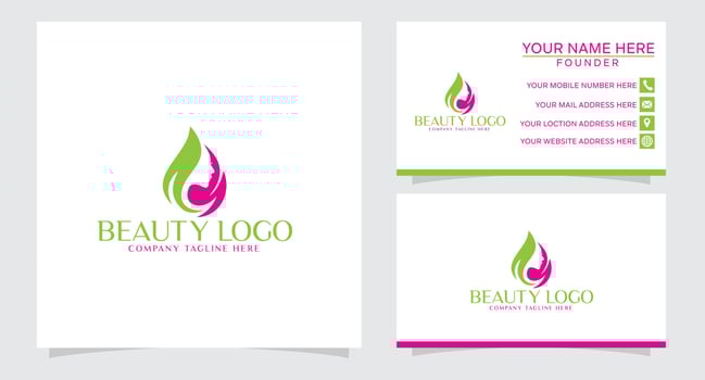 woman logo vector icon illustration line outline monoline
