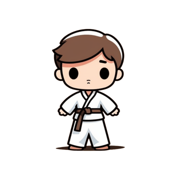 Playful Colorful Taekwondo Characters, Engaging Cartoon Illustrations for everyone png