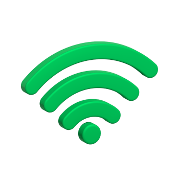 Wireless wifi 3D render png