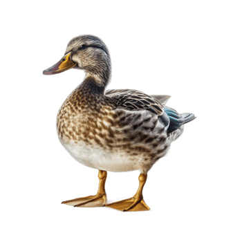 Duck isolated on transparent background png