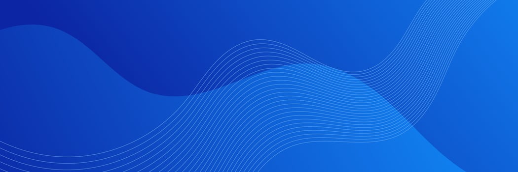abstract blue wave gradient background vector