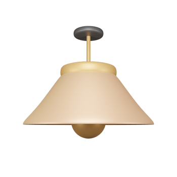Hanging lamp for home interior png