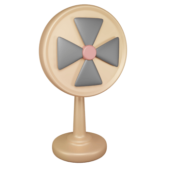 table fan rendering png