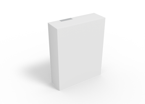 Box package mockup png