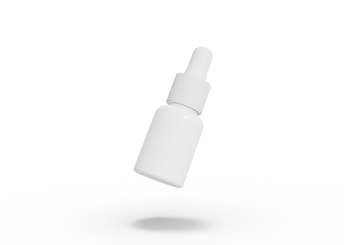 Dropper bottle mockup png