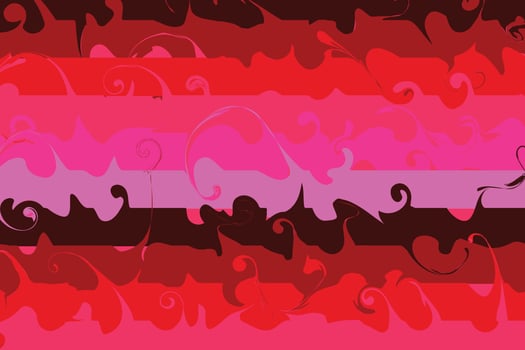Red gradient color abstract background vector