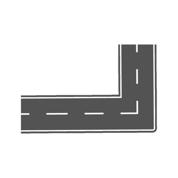 Gray road for driving png