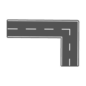 Gray road for driving png