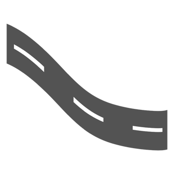 Gray road for driving png