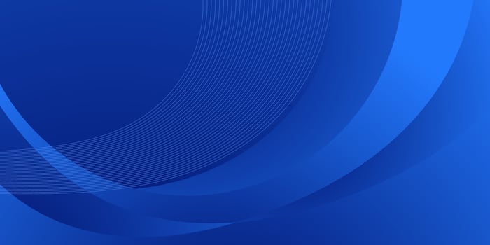set of abstract blue wave gradient background with lines vector