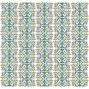 colorful background with classic ornamental pattern vector