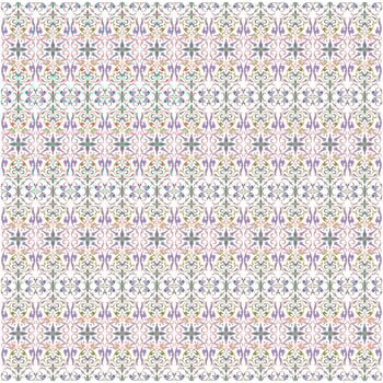 colorful background with classic ornamental pattern vector