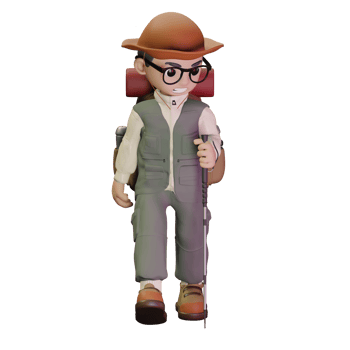 mountaineers carrying bags and wearing goggles png