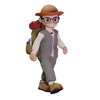 mountaineers carrying bags and wearing goggles png