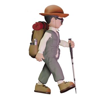 mountaineers carrying bags and wearing goggles png