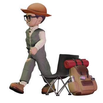 mountaineers carrying bags and wearing goggles png