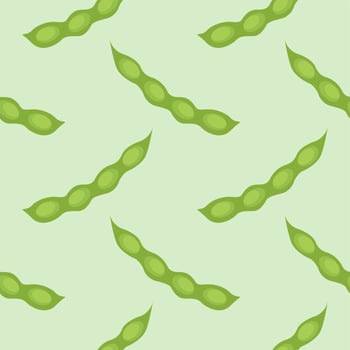 soybean seamless pattern vector illustration. vegan and vegetarian texture. Healthy food. Tasty vegan . Organic product. Culinary ingredient. Detailed vector design